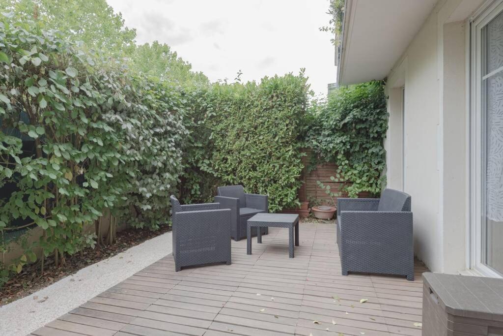 Garden Apartment Next To Disneyland Bussy-Saint-Georges Exteriér fotografie